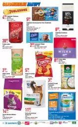 Gazetka promocyjna E Leclerc - Gazetka - ważna od 28.05 do 28.05.2022 - strona 20 - produkty: Toblerone, Whiskas, Praliny, Lindor, Chipsy, Chrupki, Czekolada mleczna, Czekolada, Mars, Przysnacki, Crunchips, Lorenz, Lindt, Milka, Przysmak dla psa, LG