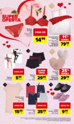 Gazetka promocyjna Carrefour - Gazetka Walentynki - Gazetka - ważna od 14.02 do 14.02.2026 - strona 2 - produkty: Top, Ser, Kapcie, Pościel, Koszula nocna, Kosz, Rajstopy, Koszula, Bielizna, Komplet pościeli, Poduszka, Bokserki, Piżama