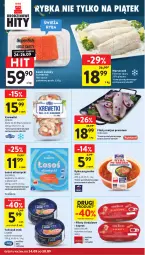 Gazetka promocyjna Intermarche - Gazetka promocyjna - Gazetka - ważna od 30.09 do 30.09.2026 - strona 20 - produkty: Ryba po grecku, Ryba, Suempol, Stek, SEKO, Matjas, Szprot, Krewetki, Tuńczyk, Lazur, Lisner