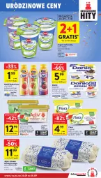 Gazetka promocyjna Intermarche - Gazetka promocyjna - Gazetka - ważna od 30.09 do 30.09.2026 - strona 25 - produkty: Jogurt naturalny, Gin, Gra, Danone, Zott, Jaja, Jogurt, Napój jogurtowy, Kotlin, Zott Primo, Danio, Flora, Napój