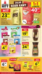 Gazetka promocyjna Intermarche - Gazetka promocyjna - Gazetka - ważna od 30.09 do 30.09.2026 - strona 28 - produkty: Kawa rozpuszczalna, Kawa ziarnista, Dallmayr, Kawa mielona, Kawa, Velvet, Lipton, Jacobs Velvet, Mocca Fix Gold, Cappuccino, Jacobs, Woseba, Herbata