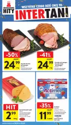 Gazetka promocyjna Intermarche - Gazetka promocyjna - Gazetka - ważna od 30.09 do 30.09.2026 - strona 46 - produkty: Krakus, Ser, Gra, Danone, Królewski, Actimel, Szynka, Szynka biała