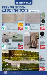 Gazetka promocyjna Aldi - Artykuły przemysłowe i tekstylia - Gazetka - ważna od 14.06 do 14.06.2025 - strona 12 - produkty: Ręcznik kąpielowy, Sok, Por, Gra, Dywanik łazienkowy, Dywanik, Rama, Stojak, Tran, Wełna, Ręcznik, Torba, Sport, Szyna, Dywan