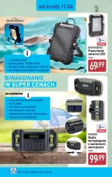 Gazetka promocyjna Aldi - Artykuły przemysłowe i tekstylia - Gazetka - ważna od 14.06 do 14.06.2025 - strona 2 - produkty: Gin, Słuchawki, Tarka, Silan, Latarka, Powerbank, Akumulator