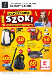 Gazetka promocyjna Kaufland - ZAPOWIEDŹ NASTĘPNEJ OFERTY - Gazetka - ważna od 11.01 do 11.01.2023 - strona 2 - produkty: Odkurzacz, Gra, Czajnik elektryczny, Czajnik, Tefal, Bosch, Patelnia, Fa