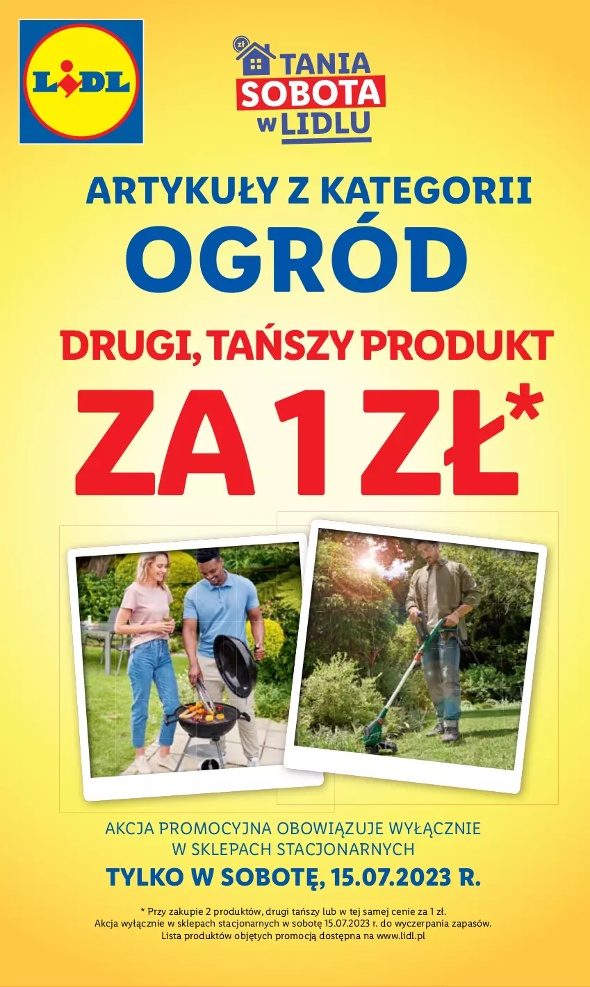 Gazetka promocyjna Lidl - GAZETKA - ważna 13.07 do 15.07.2023 - strona 2 - produkty: Ogród