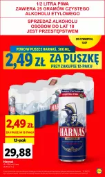 Gazetka promocyjna Lidl - GAZETKA - Gazetka - ważna od 15.07 do 15.07.2023 - strona 21 - produkty: Piwo, Harnaś