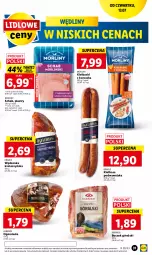 Gazetka promocyjna Lidl - GAZETKA - Gazetka - ważna od 15.07 do 15.07.2023 - strona 45 - produkty: Kurczak, Krakus, Kiełbasa podwawelska, Wawel, Morliny, Boczek, Kabanos, Kiełbasa, Ogonówka