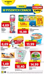 Gazetka promocyjna Lidl - GAZETKA - Gazetka - ważna od 15.07 do 15.07.2023 - strona 46 - produkty: Ser, Maślanka, Danone, Twaróg, Piątnica, Rolmlecz, Actimel, Mascarpone, Wazon, Serek homogenizowany, Serek, Twaróg półtłusty, Mleczna kanapka, Kinder, Kokos