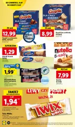 Gazetka promocyjna Lidl - GAZETKA - Gazetka - ważna od 15.07 do 15.07.2023 - strona 58 - produkty: Nutella, Sok, Twix, Pilos, Grześki, Baton, Cappuccino