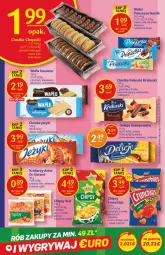 Gazetka promocyjna Delikatesy Centrum - Gazetka Delikatesy Centrum - Gazetka - ważna od 07.07 do 07.07.2021 - strona 18 - produkty: Piec, Ciastka, Princessa, Krakus, Ser, Jeżyki, Chipsy, Wafle, Crunchips, Delicje, Artur, Gala, Kakao, Krakuski, Krakersy, Kokos