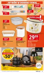 Gazetka promocyjna E Leclerc - Gazetka - ważna od 02.03 do 02.03.2024 - strona 27 - produkty: Piec, Pojemnik szklany, Papier, Klej, Pojemnik, Rękawice, Danio, Papier do pieczenia