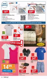 Gazetka promocyjna E Leclerc - Gazetka - ważna od 02.03 do 02.03.2024 - strona 30 - produkty: Kołdra, Kapcie, Szorty, Karp, T-shirt, Poduszka, Fa