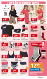 Gazetka promocyjna E Leclerc - Gazetka - ważna od 02.03 do 02.03.2024 - strona 31 - produkty: Puma, Klapki, Top, Ser, Koszula nocna, Biustonosz, Karp, Kosz, T-shirt, Rajstopy, Skarpetki, Koszula, Slipy, Moda, Figi, Bokserki, Piżama