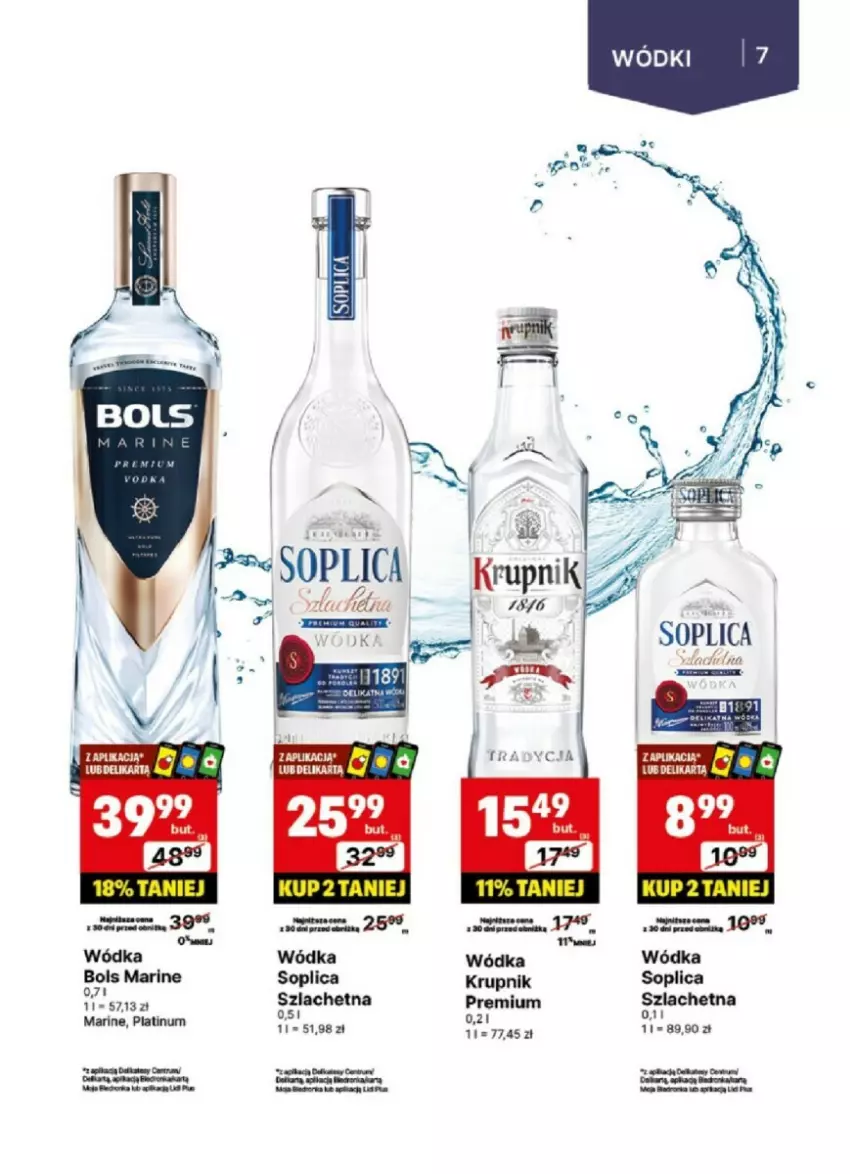 Gazetka promocyjna Delikatesy Centrum - ważna 21.10 do 03.11.2024 - strona 14 - produkty: Bols, Krupnik, Soplica, Wódka