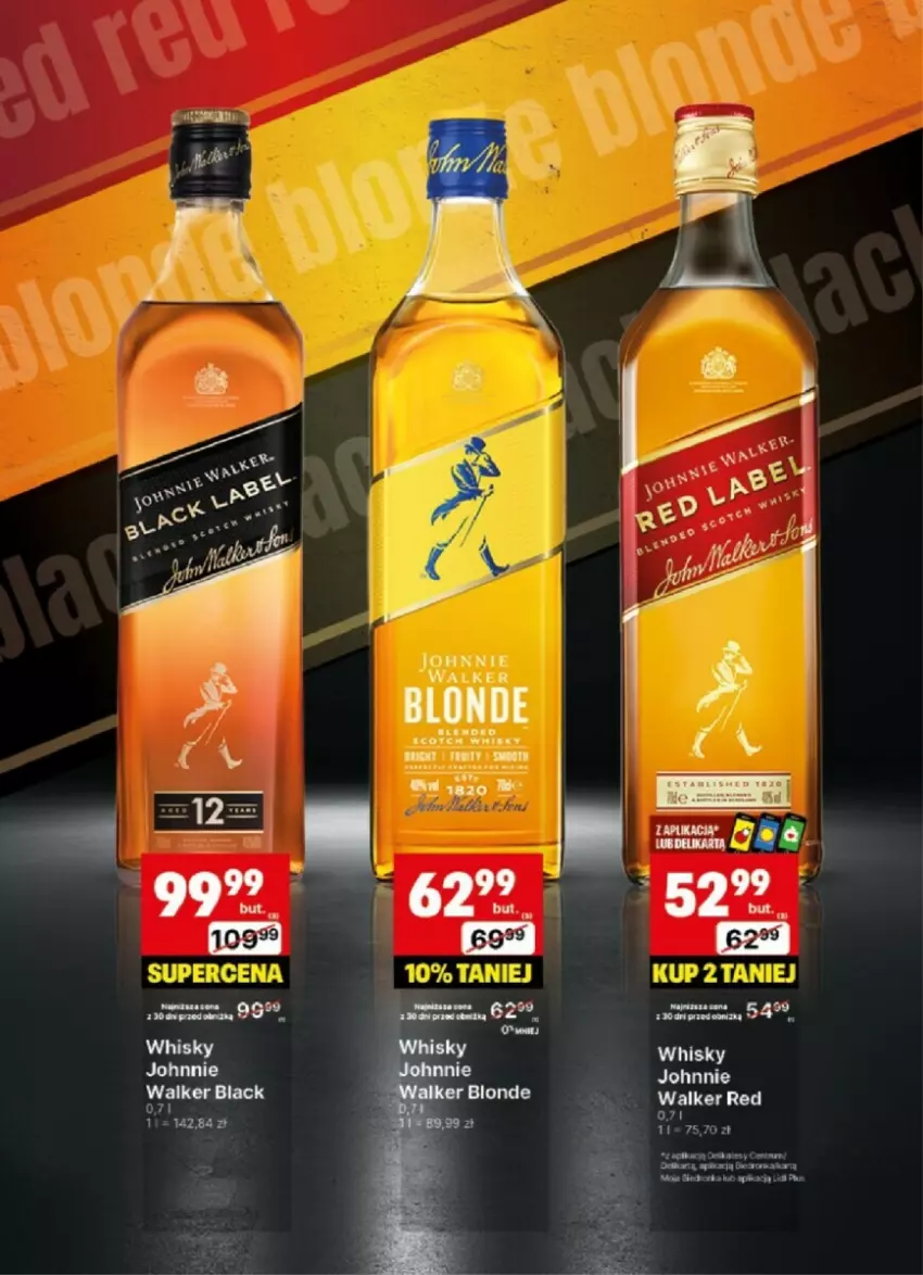 Gazetka promocyjna Delikatesy Centrum - ważna 21.10 do 03.11.2024 - strona 4 - produkty: Johnnie Walker, LG, Whisky