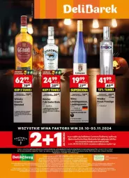 Gazetka promocyjna Delikatesy Centrum - Gazetka - ważna od 03.11 do 03.11.2024 - strona 1 - produkty: Ser, Rum, Mus, Rama, Wódka, Wino, Orka, Fa