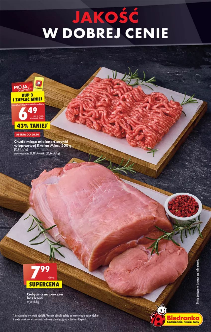 Gazetka promocyjna Biedronka - W tym tygodniu P - ważna 24.10 do 29.10.2022 - strona 19 - produkty: Fa, LG, Mięso, Mięso mielone, Mięso mielone z szynki