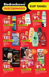 Gazetka promocyjna Biedronka - W tym tygodniu P - Gazetka - ważna od 29.10 do 29.10.2022 - strona 40 - produkty: Palette, Ser, Gra, Dezodorant, Sati, Schauma, Syoss, Gillette, Garnier, Farba do włosów, Fa