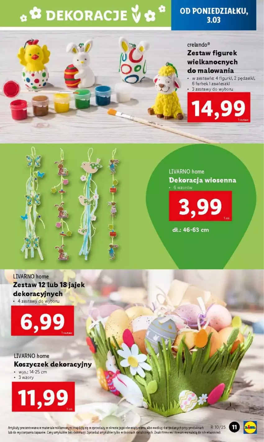 Gazetka promocyjna Lidl - ważna 03.03 do 10.03.2025 - strona 3 - produkty: Fa, Ivar, Kosz, Zawieszki