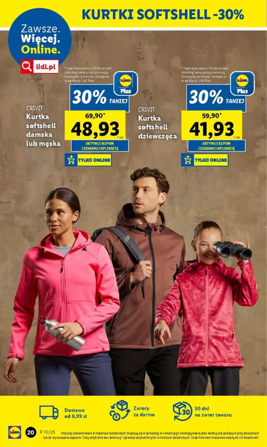 Gazetka promocyjna Lidl - ważna 03.03 do 10.03.2025 - strona 37 - produkty: Kurtka, Kurtka softshell