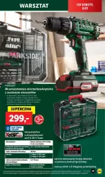 Gazetka promocyjna Lidl - Gazetka - ważna od 10.03 do 10.03.2025 - strona 42 - produkty: Parkside, Top, Ser, Noż, BIC, Miarka, Warka, Tarka, Wkręt, Wkrętarka, Akumulator, HP, Fa