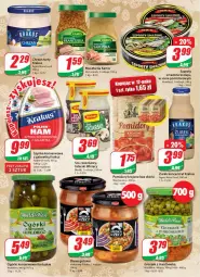 Gazetka promocyjna Dino - Gazetka - Gazetka - ważna od 06.04 do 06.04.2021 - strona 10 - produkty: Chrzan, Makaron, Krakus, Sos, Ser, Mus, Ogórki konserwowe, Winiary, Szynka konserwowa, Szynka, Szprot, Gala, Kamis, Olej, Pomidory, Groszek, Pomidory krojone, Musztarda, Danie gotowe
