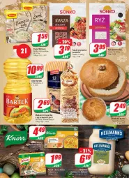 Gazetka promocyjna Dino - Gazetka - Gazetka - ważna od 06.04 do 06.04.2021 - strona 9 - produkty: Majonez, Makaron, Ryż, Gry, Zupa, Winiary, Bartek, Babuni, Rosół, Sonko, Kasza, Olej, Kasza gryczana, Knorr