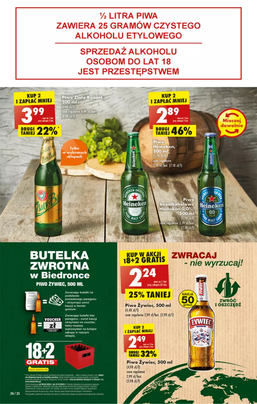 Gazetka promocyjna Biedronka - W tym tygodniu - ważna 16.08 do 20.08.2022 - strona 34 - produkty: Fa, Piwo