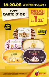 Gazetka promocyjna Biedronka - W tym tygodniu - Gazetka - ważna od 20.08 do 20.08.2022 - strona 5 - produkty: Top, Carte d'Or, , Lody, LG