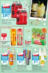Gazetka promocyjna Auchan - Moc Okazji na Nowy Rok Hipermarkety - Gazetka - ważna od 31.12 do 31.12.2022 - strona 10 - produkty: Sok, Gin, Gra, Napój energetyczny, Kaktus, Coca-Cola, Tiger, Schweppes, Tymbark, Mango, Napój