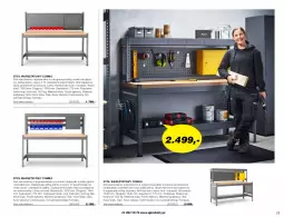 Gazetka promocyjna AJ Produkty - Magazyn - Gazetka - ważna od 31.03 do 31.03.2021 - strona 23 - produkty: Stół warsztatowy, Sok, Por, Stół, Pojemnik, Szafka, Półka, Szyny