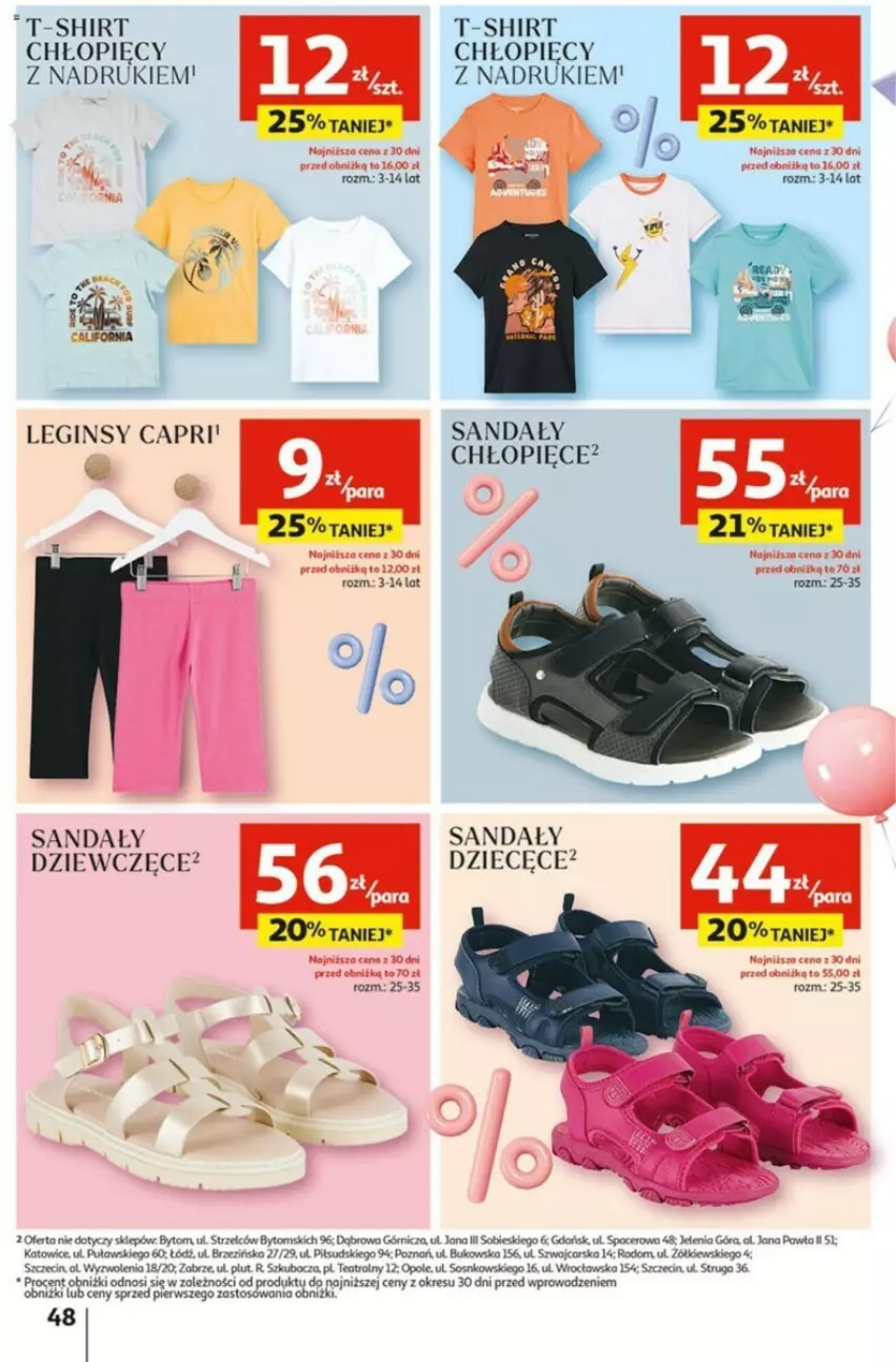 Gazetka promocyjna Auchan - ważna 02.05 do 08.05.2024 - strona 43 - produkty: Acer, Cars, Sandał, Sos, T-shirt