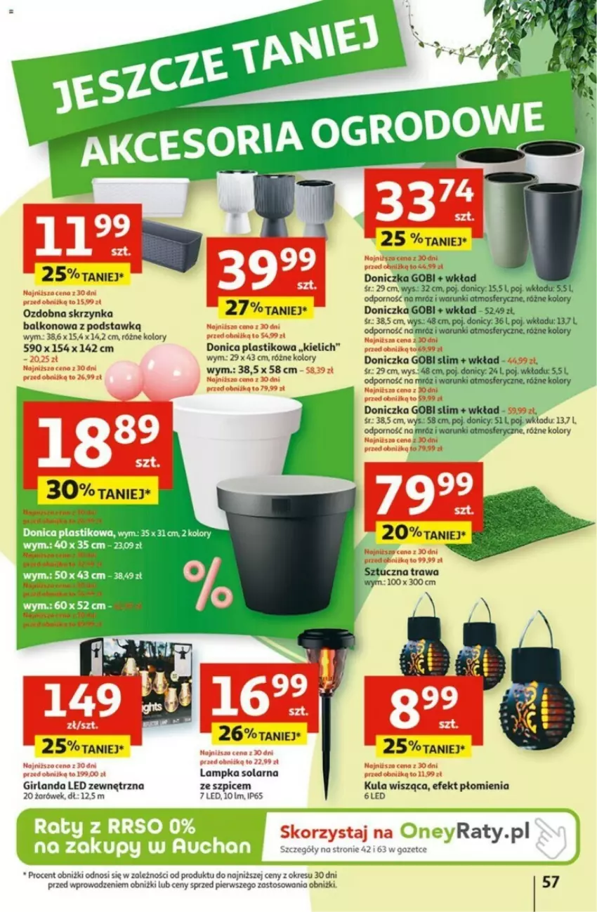 Gazetka promocyjna Auchan - ważna 02.05 do 08.05.2024 - strona 53 - produkty: Fa, Girlanda, Por, STP, Szpic