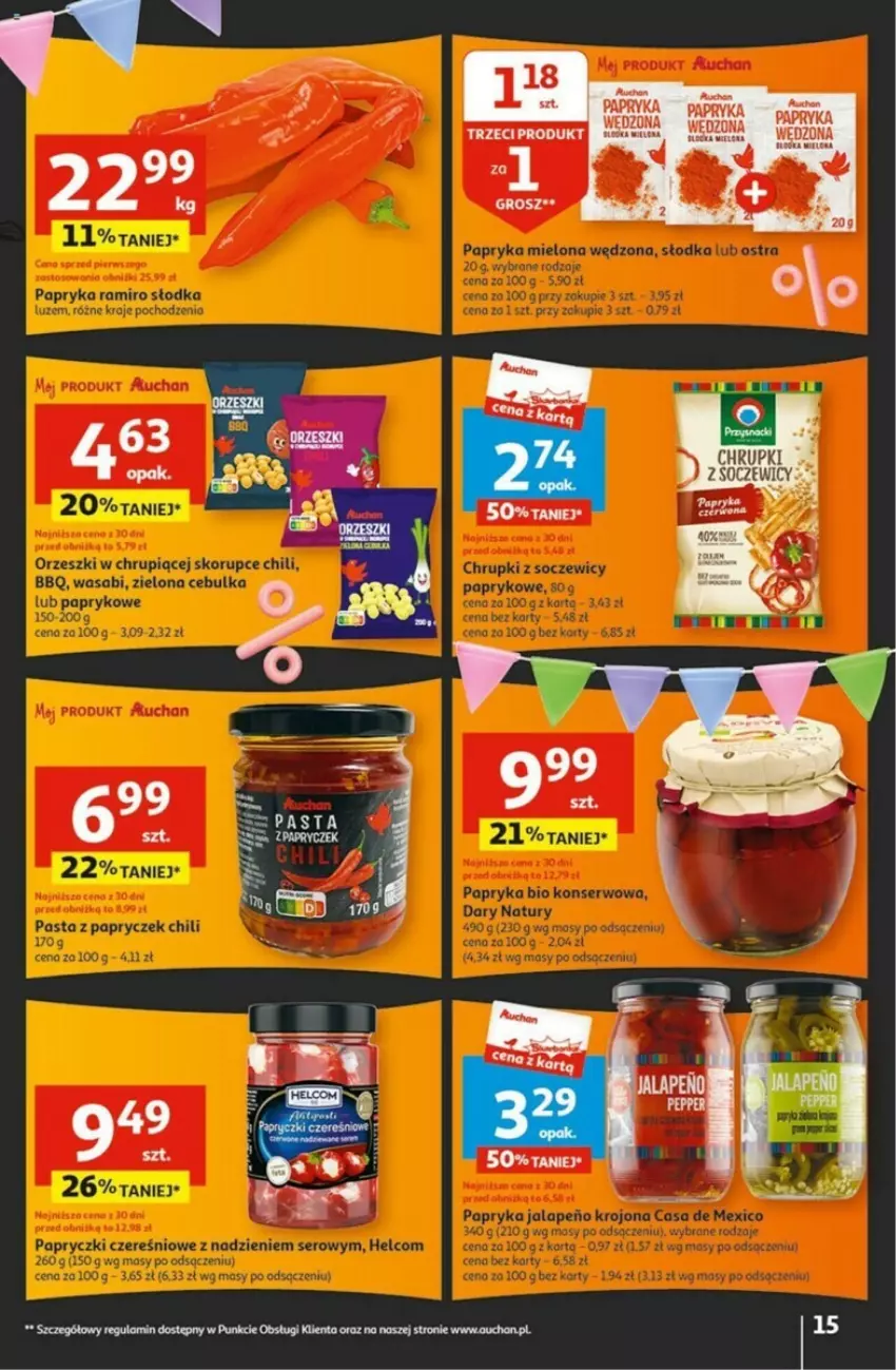 Gazetka promocyjna Auchan - ważna 02.05 do 08.05.2024 - strona 7 - produkty: Chrupki