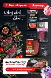 Gazetka promocyjna Auchan - Gazetka - ważna od 08.05 do 08.05.2024 - strona 31 - produkty: Stek wołowy, Stek, Rostbef