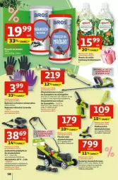 Gazetka promocyjna Auchan - Gazetka - ważna od 08.05 do 08.05.2024 - strona 54 - produkty: Piec, Top, Sok, Noż, Nożyce, Kosz, Warka, Rękawice, Rękawice ochronne, Kasza, Nawóz, Kosiarka, Akumulator