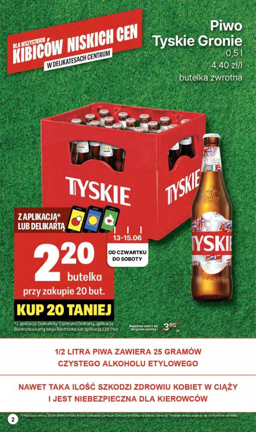 Gazetka promocyjna Delikatesy Centrum - NOWA GAZETKA Delikatesy Centrum od 13 czerwca! 13-19.06.2024 - ważna 13.06 do 19.06.2024 - strona 2 - produkty: Gra, Piec, Piwa, Rum