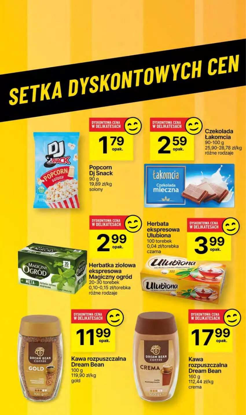 Gazetka promocyjna Delikatesy Centrum - NOWA GAZETKA Delikatesy Centrum od 13 czerwca! 13-19.06.2024 - ważna 13.06 do 19.06.2024 - strona 46 - produkty: Czekolada, Herbata, Kawa, Kawa rozpuszczalna, Ogród, Popcorn, Torebka