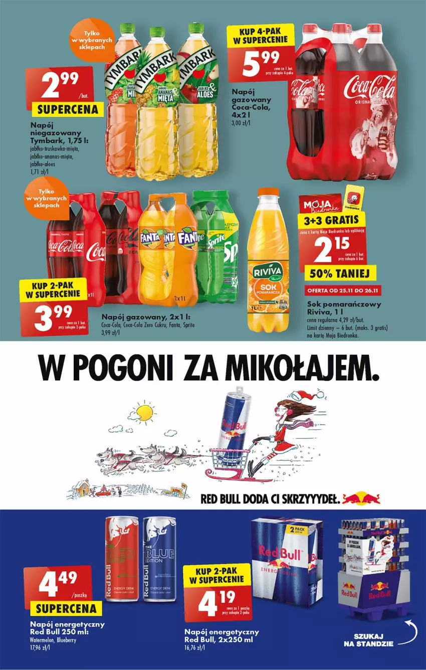 Gazetka promocyjna Biedronka - W tym tygodniu - ważna 24.11 do 30.11.2022 - strona 49 - produkty: Fa, Napój, Napój energetyczny, Red Bull, Ziaja