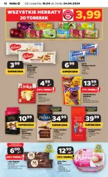 Gazetka promocyjna Netto - Od Czwartku - Gazetka - ważna od 24.04 do 24.04.2024 - strona 12 - produkty: Inka, Kawa ziarnista, Dr Gerard, Kawa mielona, Kawa, Mascarpone, Wafle, Lody, Barbie, Prima, Baton, Knoppers, Kakao, Napój, Kokos
