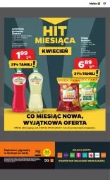 Gazetka promocyjna Netto - Od Czwartku - Gazetka - ważna od 24.04 do 24.04.2024 - strona 17 - produkty: Por, Lemoniada, Chipsy, Cień, Kosz, Tera, Limonka, Aronia, Mięta