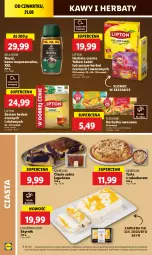 Gazetka promocyjna Lidl - GAZETKA - Gazetka - ważna od 23.08 do 23.08.2025 - strona 46 - produkty: Torebka, Kawa rozpuszczalna, Cukier, Bell, Jogurt, Kawa, Herbata czarna, Tarta, Lipton, Teekanne, Bella, Herbata, Mango