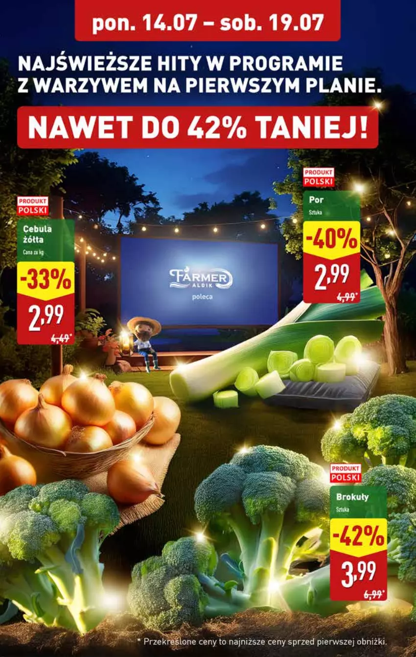 Gazetka promocyjna Aldi - Oferta weekendowa - ważna 17.07 do 19.07.2025 - strona 8 - produkty: Cebula, Gra
