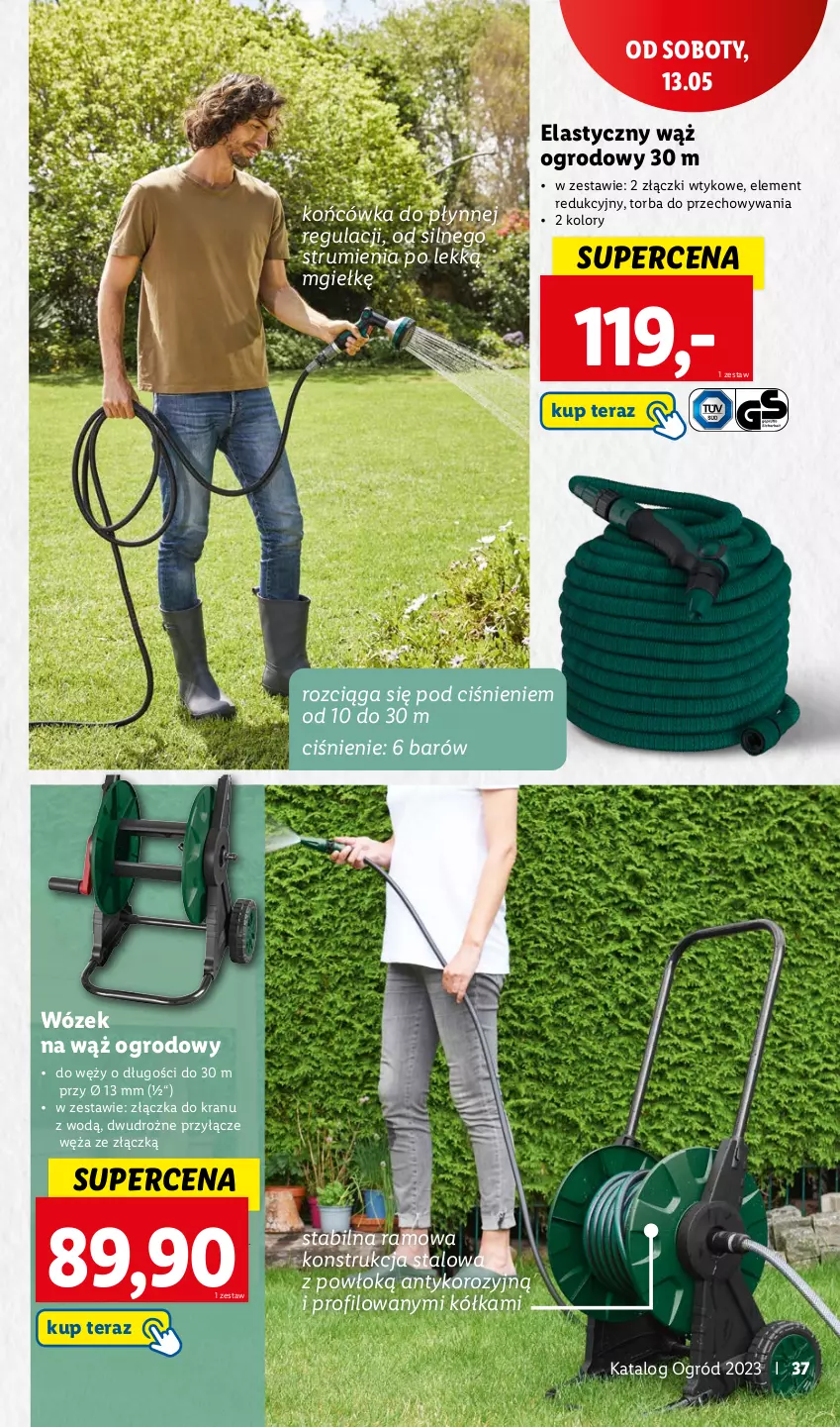 Gazetka promocyjna Lidl - KATALOG OGRÓD - ważna 27.03 do 28.05.2023 - strona 37 - produkty: Ogród, Rum, Tera, Torba, Wózek