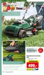 Gazetka promocyjna Lidl - KATALOG OGRÓD - Gazetka - ważna od 28.05 do 28.05.2023 - strona 16 - produkty: Top, Sok, Ser, Gra, Kosz, Tera, Ogród, Kosiarka, Akumulator