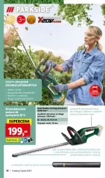 Gazetka promocyjna Lidl - KATALOG OGRÓD - Gazetka - ważna od 28.05 do 28.05.2023 - strona 18 - produkty: Piec, Ser, Noż, Nożyce, Tera, Ogród, Akumulator