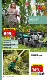 Gazetka promocyjna Lidl - KATALOG OGRÓD - Gazetka - ważna od 28.05 do 28.05.2023 - strona 38 - produkty: Teleskop, Top, Sok, Gra, Kosz, Tera, LANA, Wkręt, Kasza, Ogród, Kosiarka