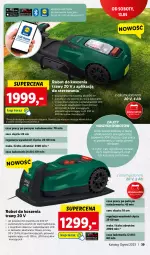 Gazetka promocyjna Lidl - KATALOG OGRÓD - Gazetka - ważna od 28.05 do 28.05.2023 - strona 39 - produkty: Sok, Por, Gra, Przewód, Kosz, Tera, Robot, Haczyk, Ogród, Akumulator