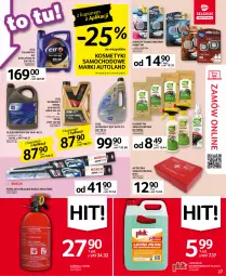 Gazetka promocyjna Selgros - Oferta przemysłowa - Gazetka - ważna od 19.04 do 19.04.2023 - strona 27 - produkty: Pur, Gaśnica, Apteczka samochodowa, Olej silnikowy, Płyn do spryskiwaczy, Bosch, Olej, Ambi Pur